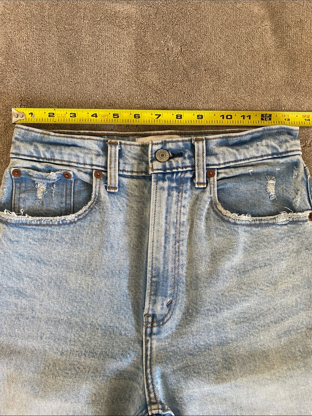 Abercrombie The 90's Straight Ultra High Rise - Picture 8 of 11